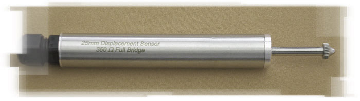 A 25mm displacement sensor